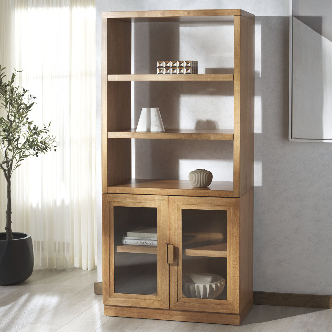 Grenier Glass Cabinet Bookcase